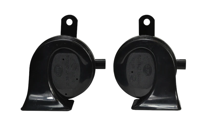 Twin Trumpet Horn Kit 12V <br>01-06 BMW X5, 04-07 BMW 525i 530i - Image 4