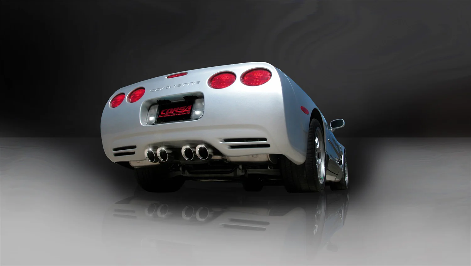 2.5in Axle-Back Dual Rear Exit w/ Single 3.5in Tips <br> 1997-2004 Chevrolet Corvette - Image 2
