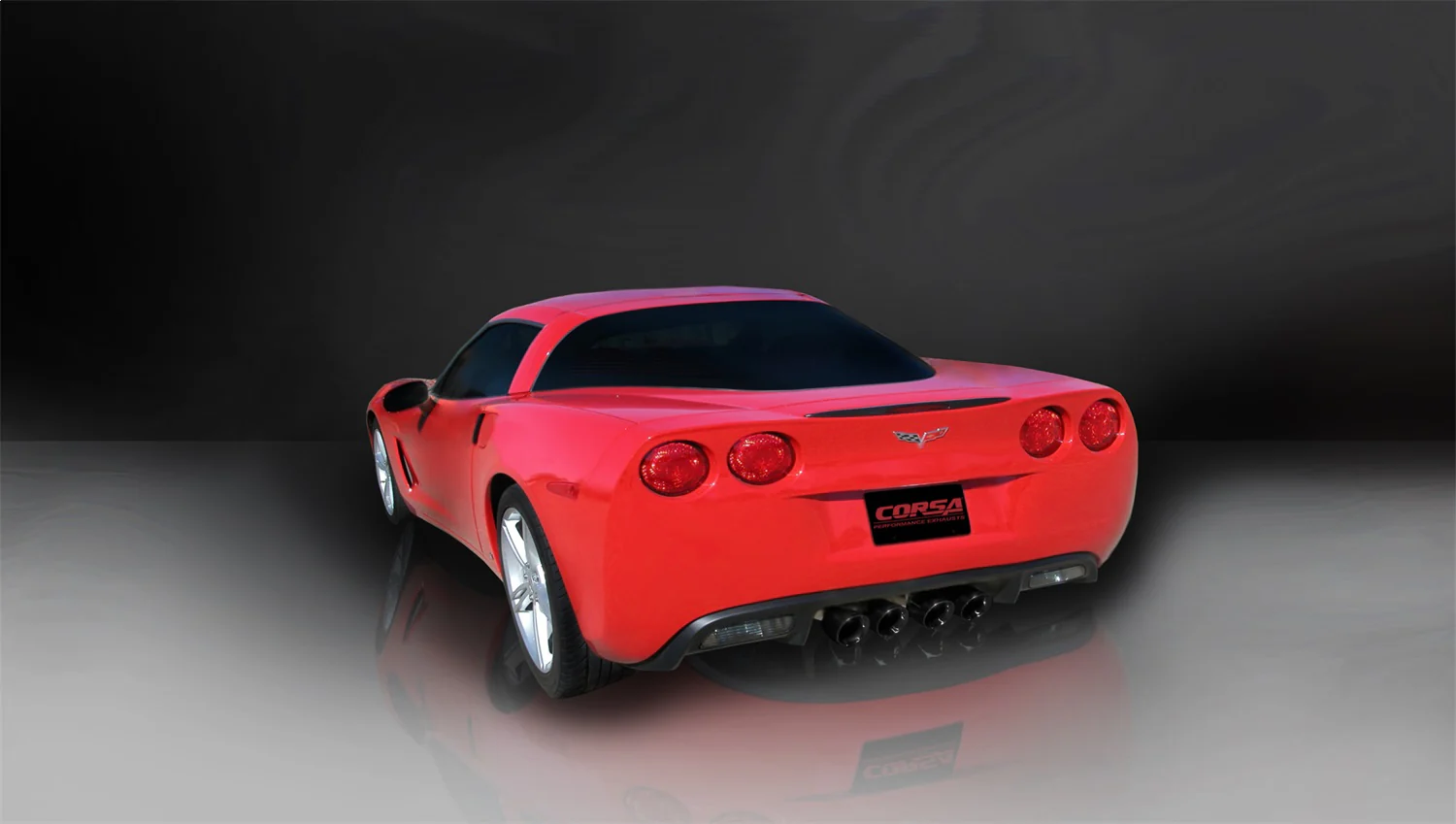 2.5in Axle-Back Dual Rear Exit w/ Single 3.5in Tips <br> 2009-2013 Chevrolet Corvette - Image 2