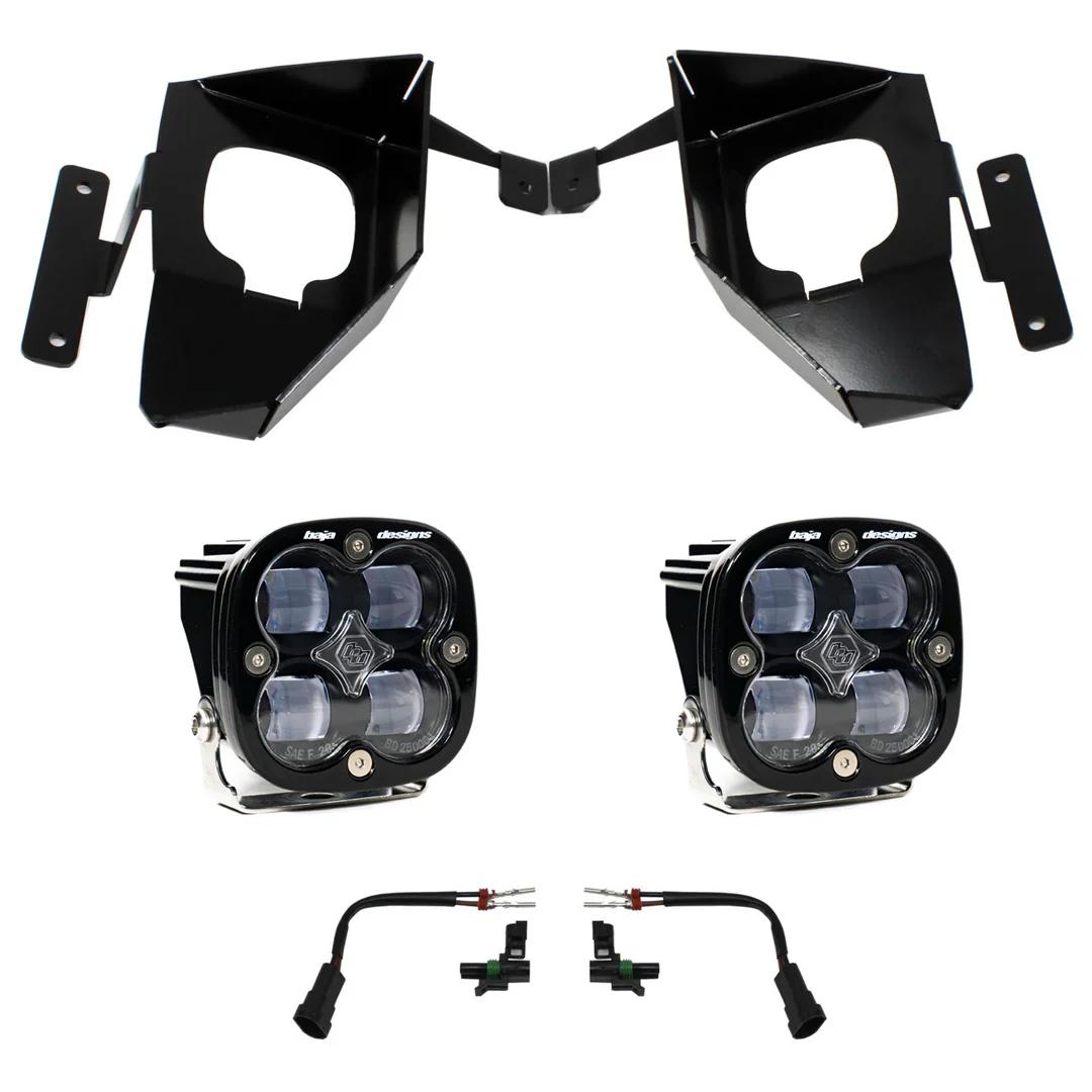 Squadron SAE Fog Pocket Light Kit <br> 16-18 Chevrolet Silverado 1500