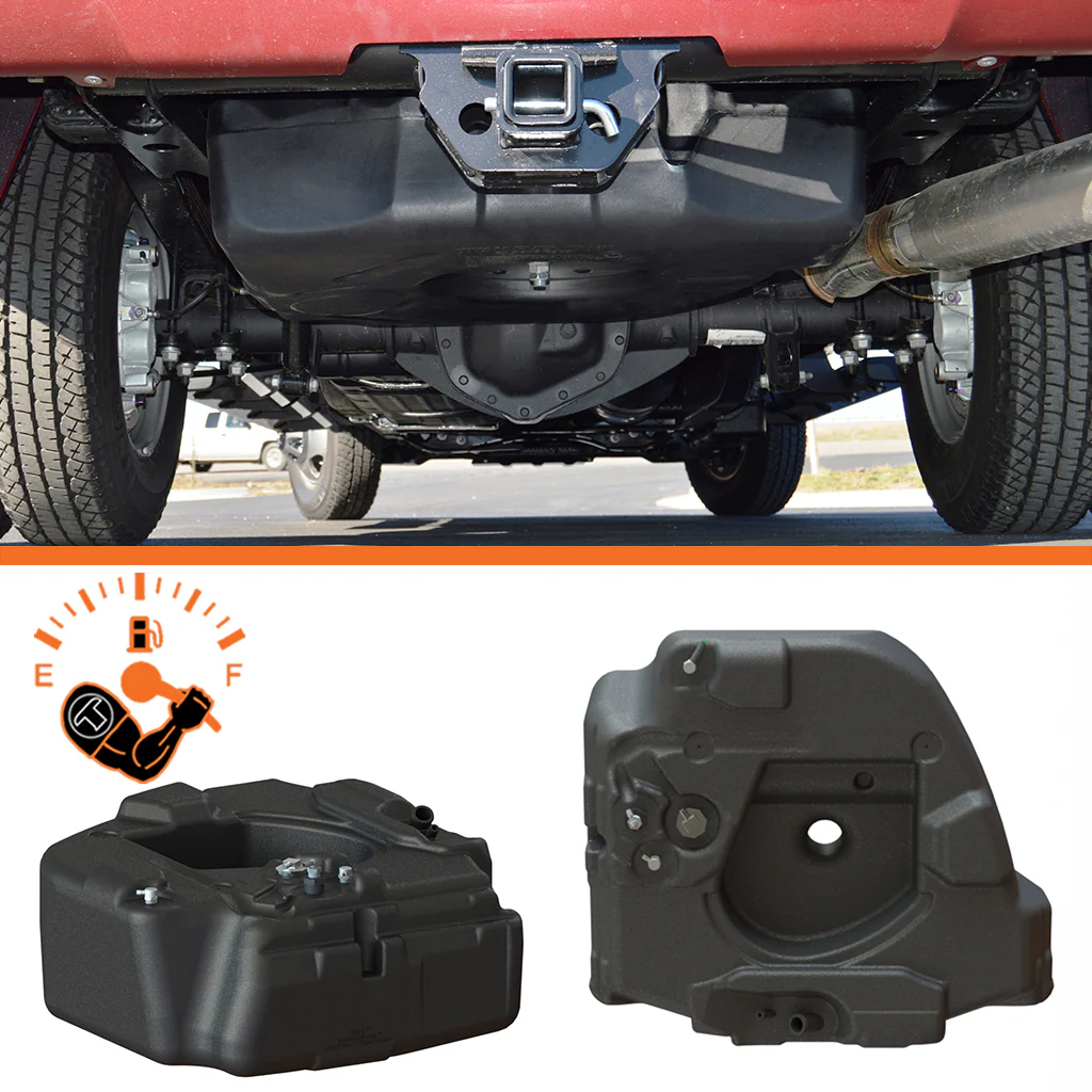 Spare Tire Auxiliary Fuel System <br>11-19 Chevy Silverado GMC Sierra 2500 HD 3500 HD