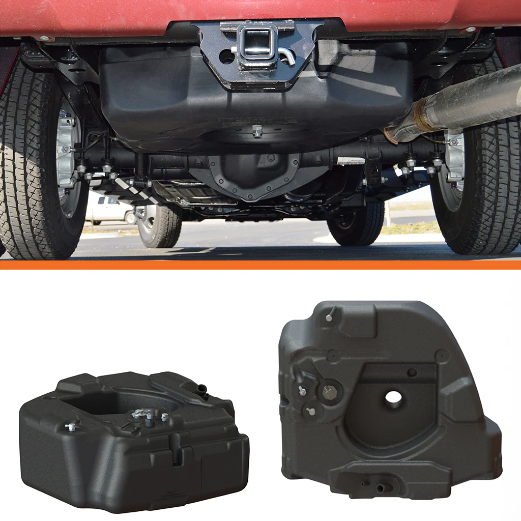 Spare Tire Auxiliary Fuel System <br>11-19 Chevy Silverado GMC Sierra 2500 HD 3500 HD - Image 5
