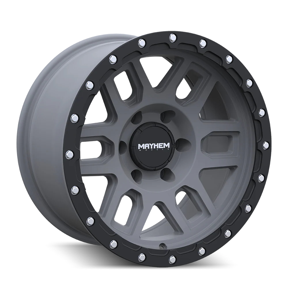 Delta 8304 Matte Gunmetal w/Matte Black Lip Wheel <br> 20x9 / 5x127 BP / -12mm Offset / 78.1mm Hub