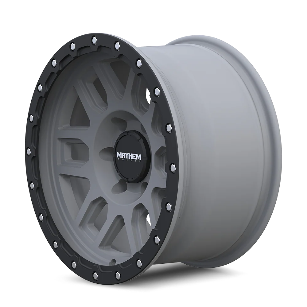 Delta 8304 Matte Gunmetal w/Matte Black Lip Wheel <br> 20x9 / 5x127 BP / -12mm Offset / 78.1mm Hub - Image 2