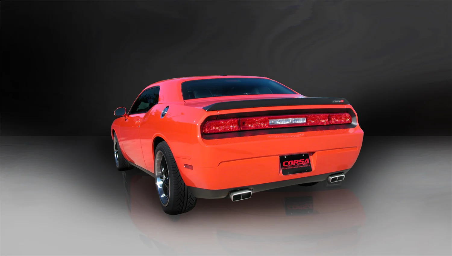 2.75in Cat-Back Dual Rear Exit w/ GTX Polished Tips <br> 2008-2010 Dodge Challenger - Image 2
