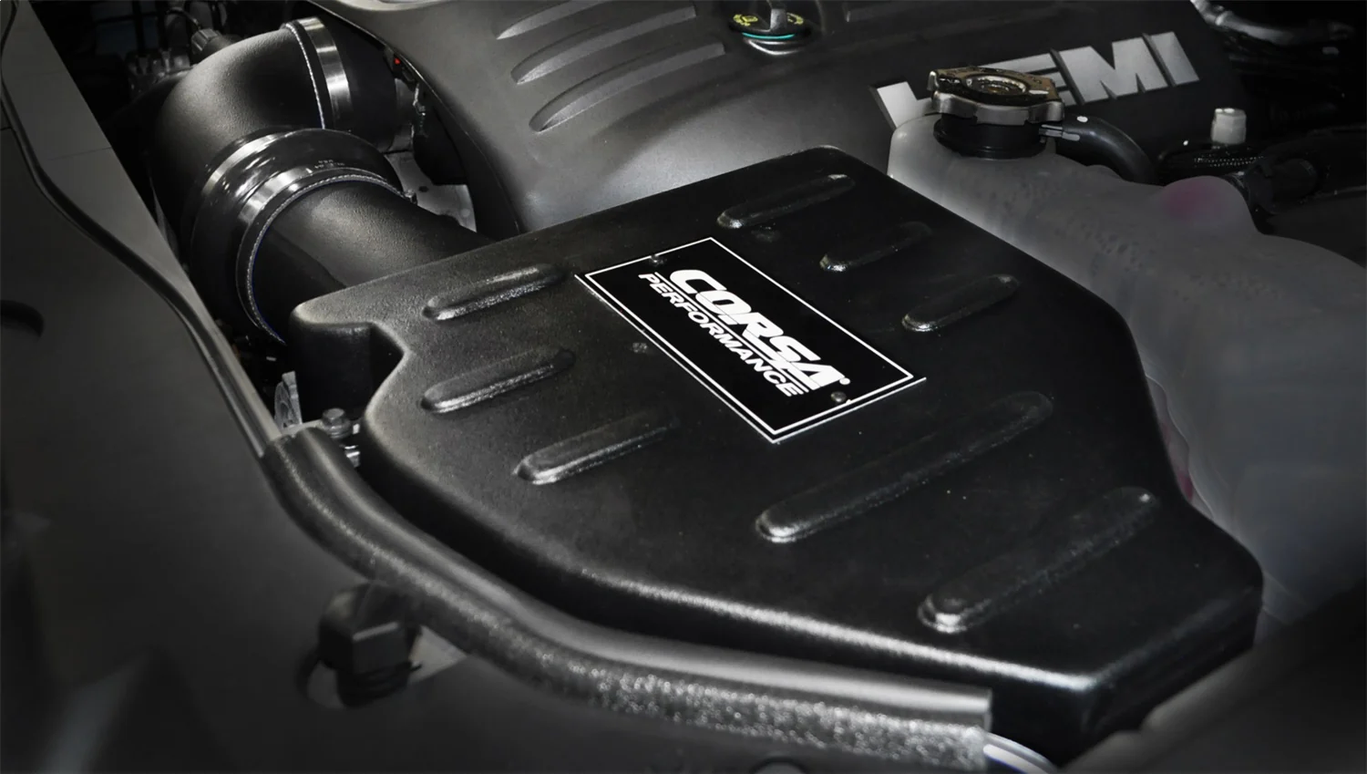 Closed Box Cold Air Intake w/ PowerCore Dry Filter <br> 11-22 Dodge Charger, 11-23 Chrysler 300 - Image 3