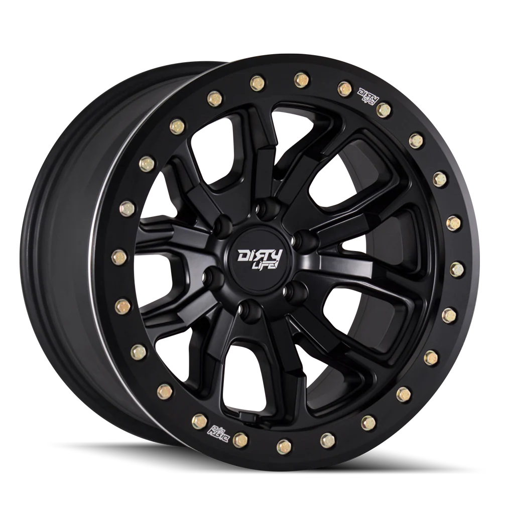 Dt-1 9303 17x9 in Satin Black Wheel <br> 8x170 Bolt Pattern / -12mm Offset / 130.8mm Hub