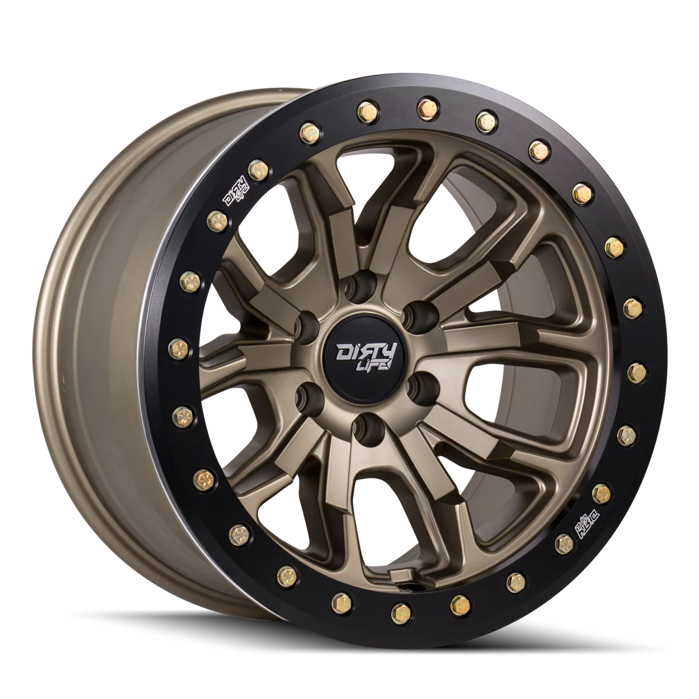 Dt-1 9303 17x9 in Satin Bronze Wheel <br> 8x170 Bolt Pattern / -12mm Offset / 130.8mm Hub