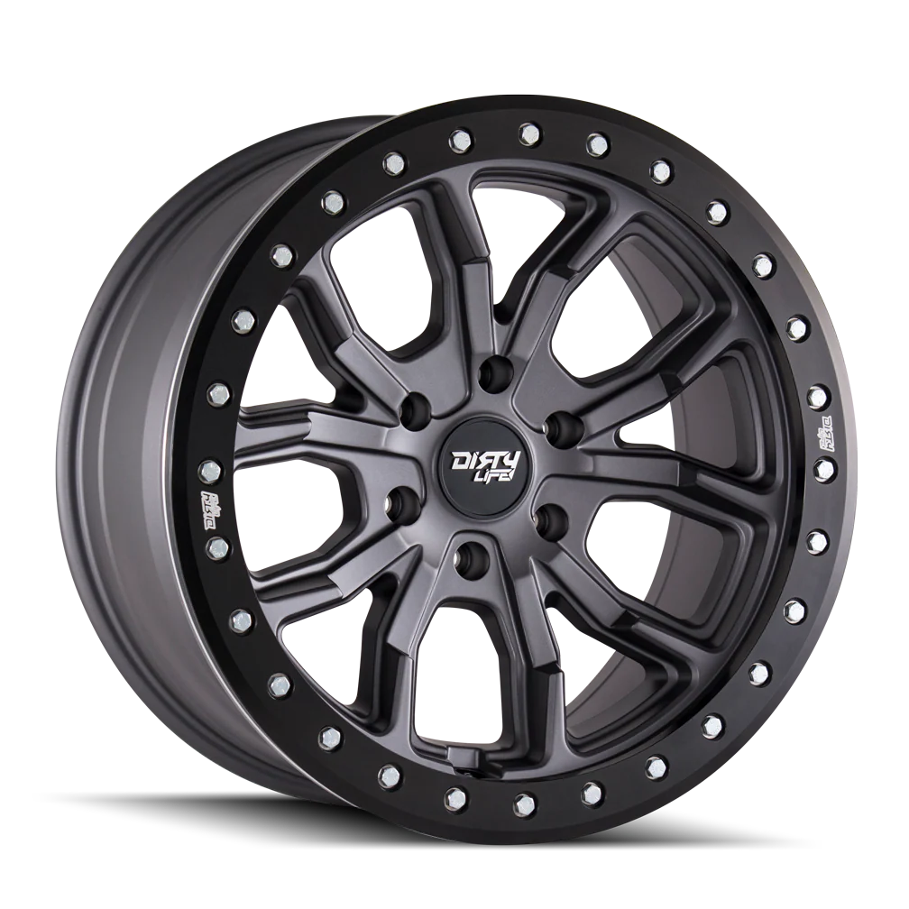 Dt-1 9303 17x9 in Satin Gunmetal Wheel <br> 5x114.3 Bolt Pattern / -12mm Offset / 72.6mm Hub