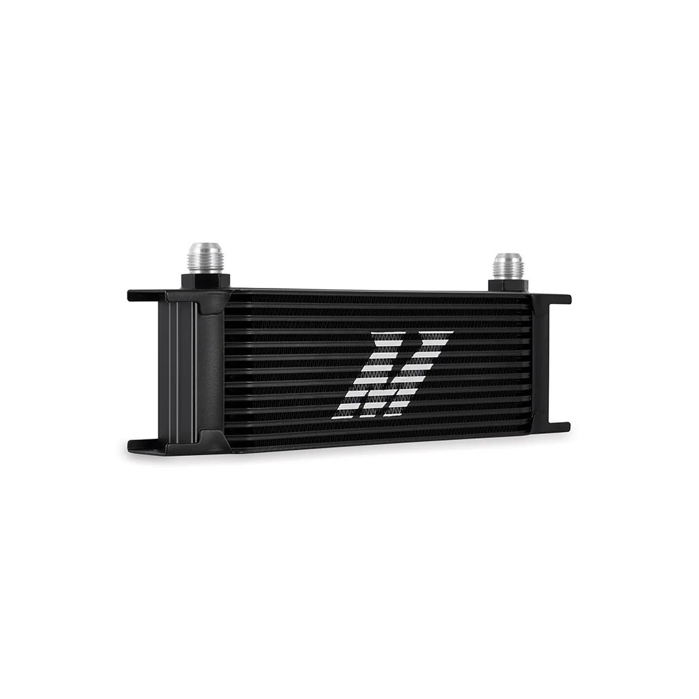Universal 13-Row Oil Cooler Black <br> 13 L X 3.7 W X 4.72 in H - Image 2