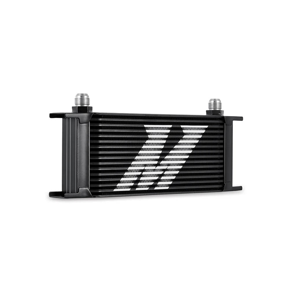 Universal 16 Row Oil Cooler - Black <br> 13 L X 3.7 W X 5.61 in H - Image 2
