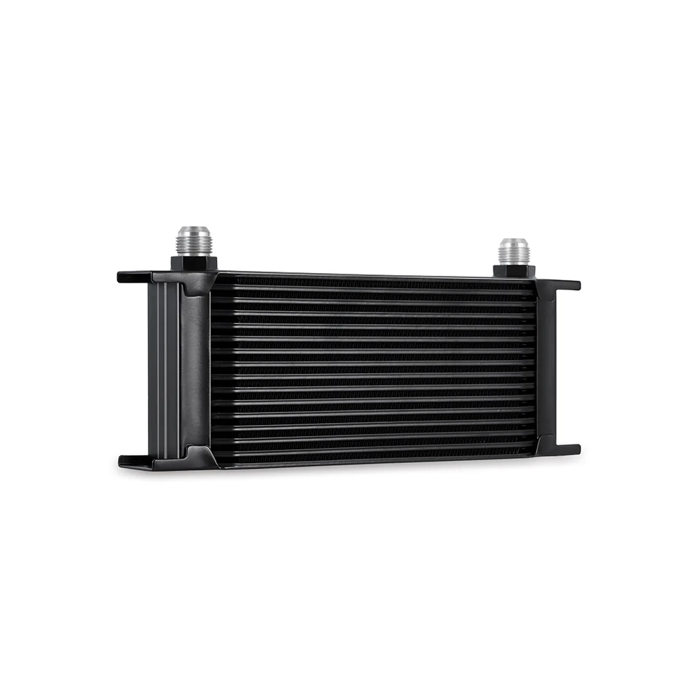 Universal 16 Row Oil Cooler - Black <br> 13 L X 3.7 W X 5.61 in H - Image 4