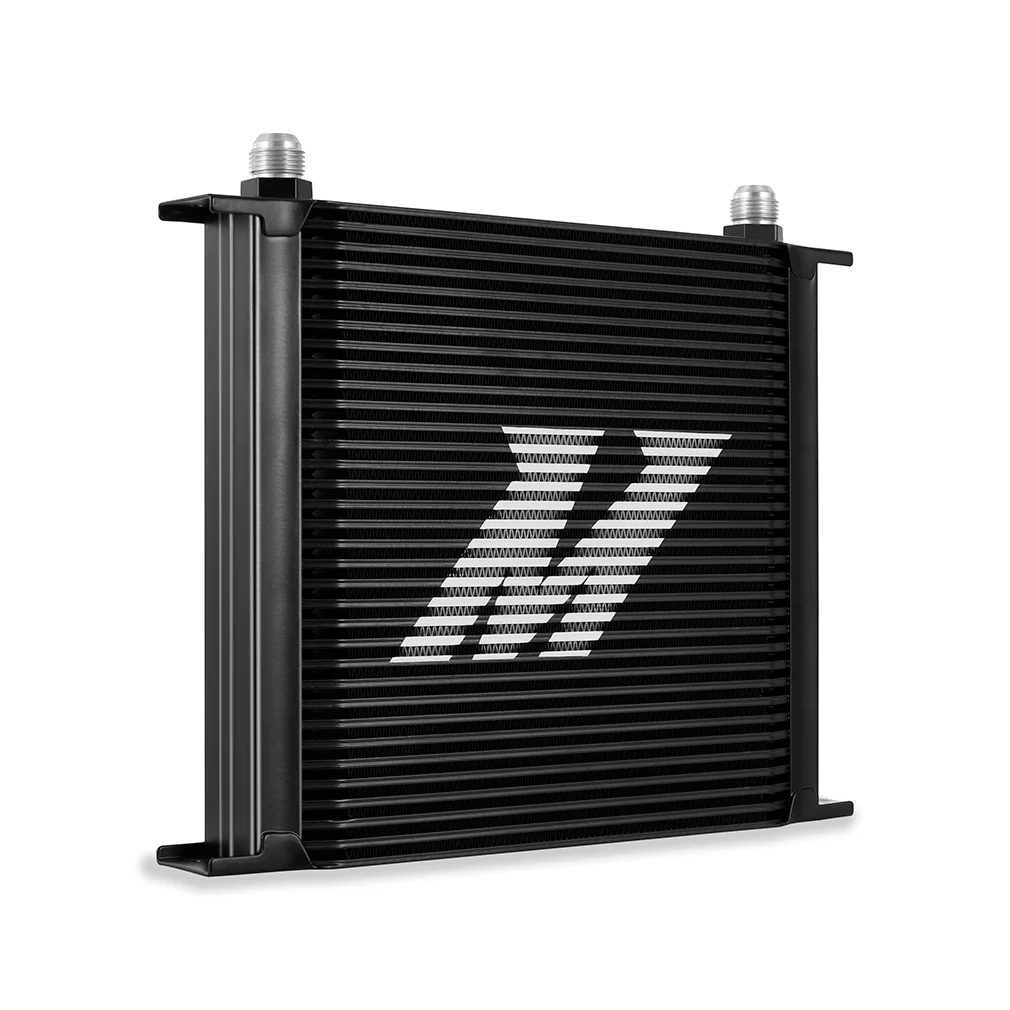 Universal 34 Row Oil Cooler - Black <br> 13 L X 3.7 W X 11.06 in H - Image 2