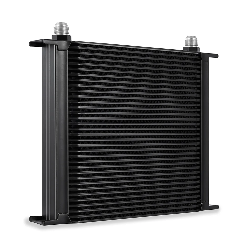 Universal 34 Row Oil Cooler - Black <br> 13 L X 3.7 W X 11.06 in H - Image 4