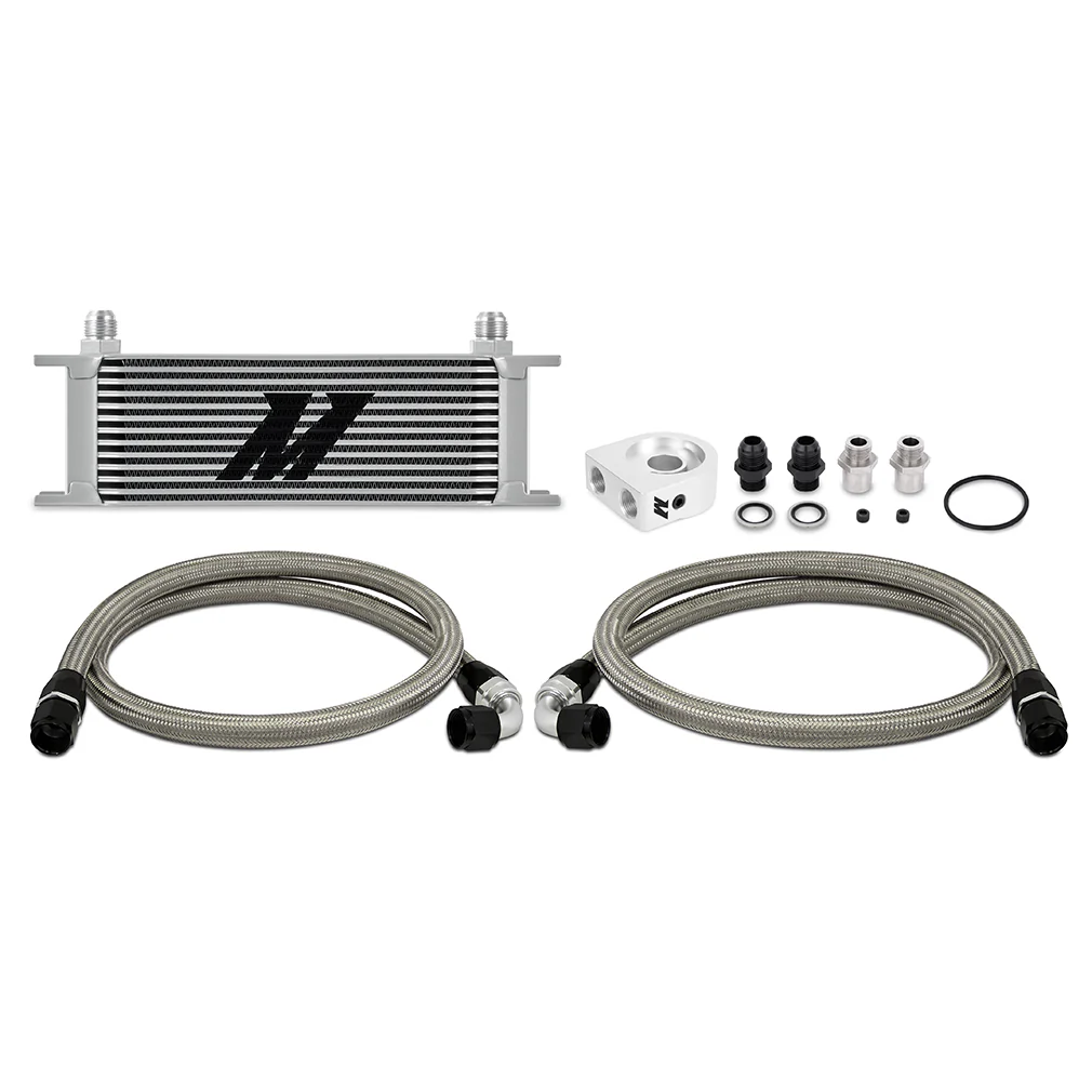 Universal 13 Row Oil Cooler Kit <br> 11 X 3.7 X