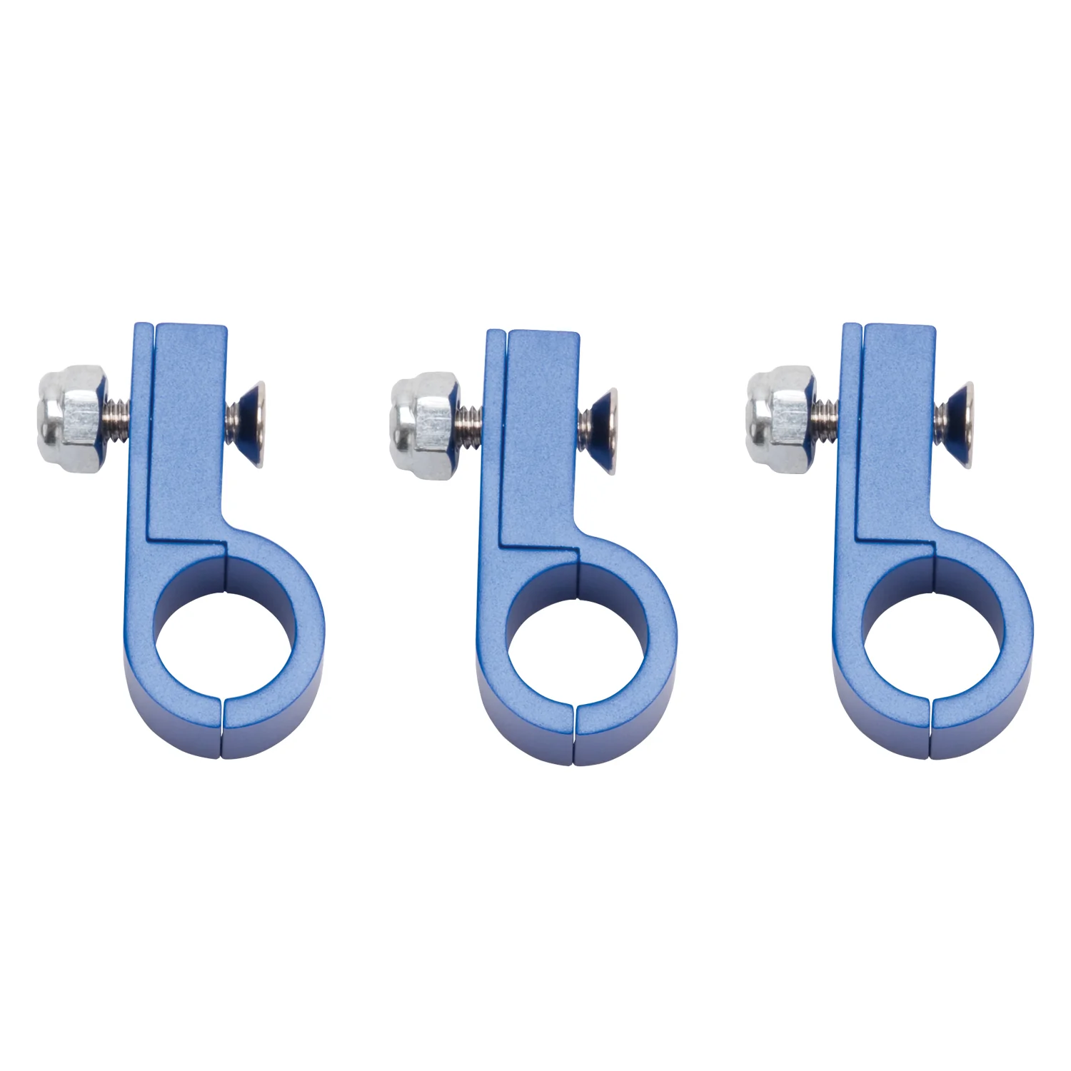 3 Pack -8AN Aluminum Line Clamp <br> Universal application