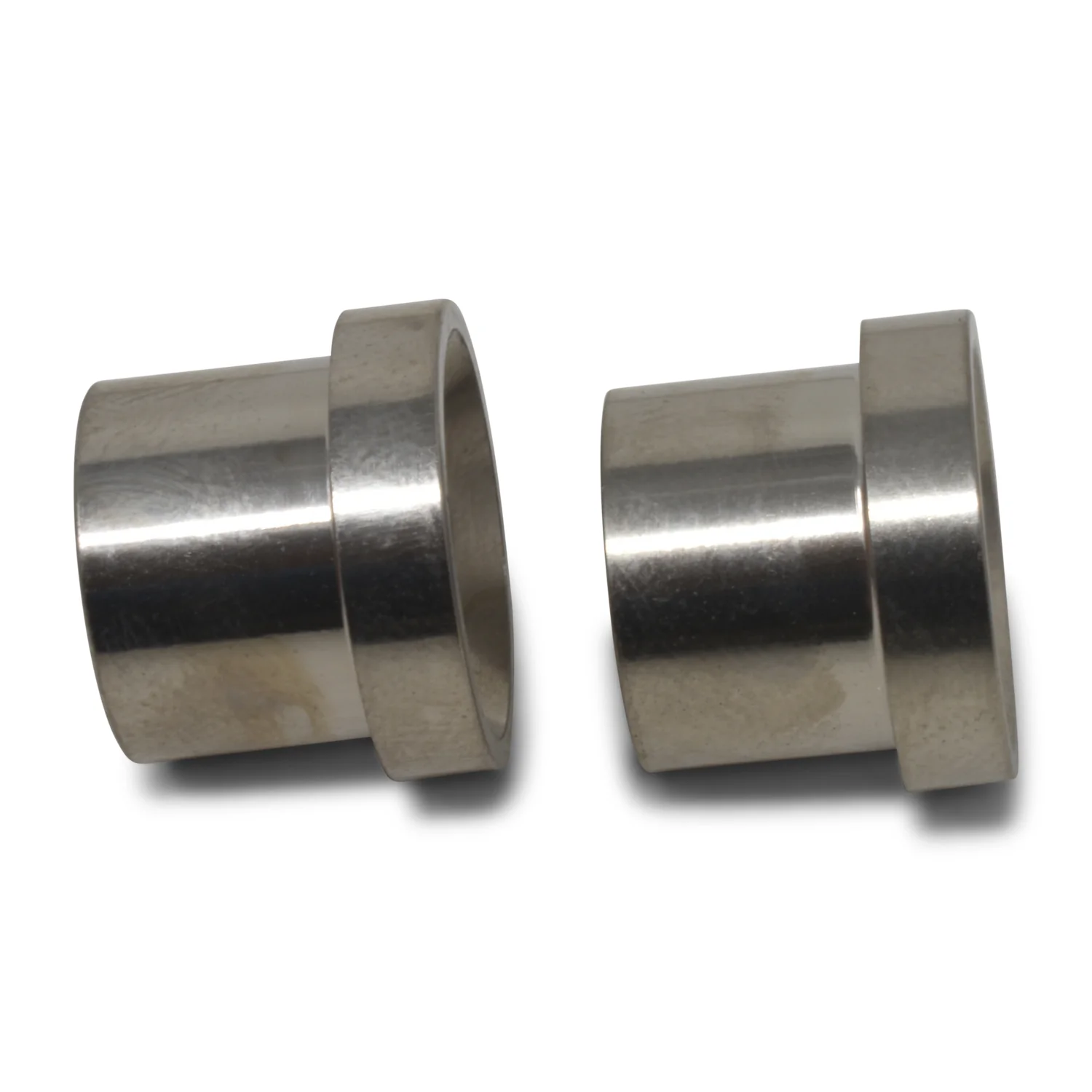 Pair -8AN To 1/2in Tube Sleeve Adapter Fitting <br> -8 AN Tube Sleeve 1/2in diameter