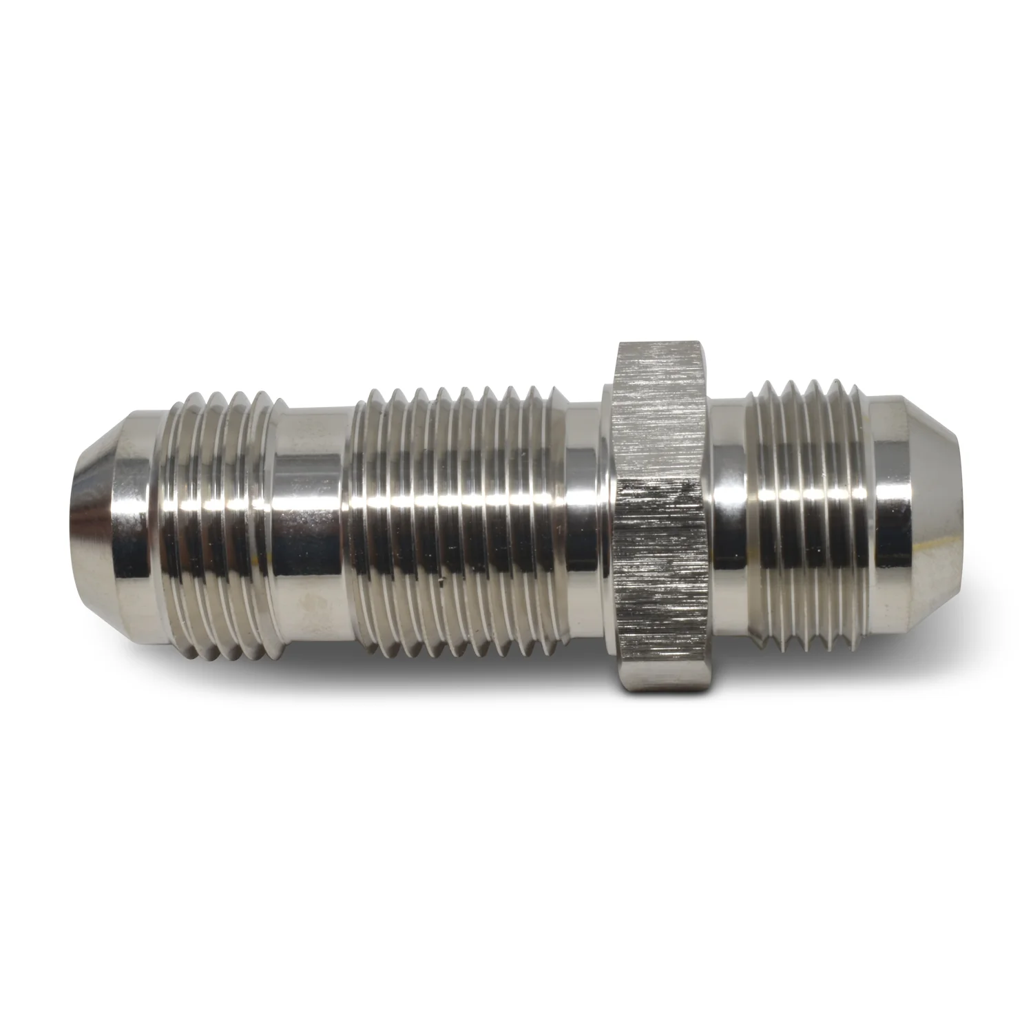 -3AN Straight Bulkhead Fitting <br> Fitting Size: -3 AN