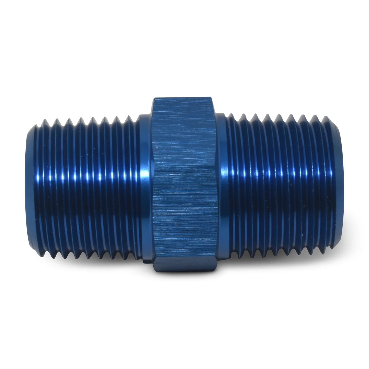 3/8 in NPT Straight Nipple Fitting <br> Fitting Size: 3/8 in NPT