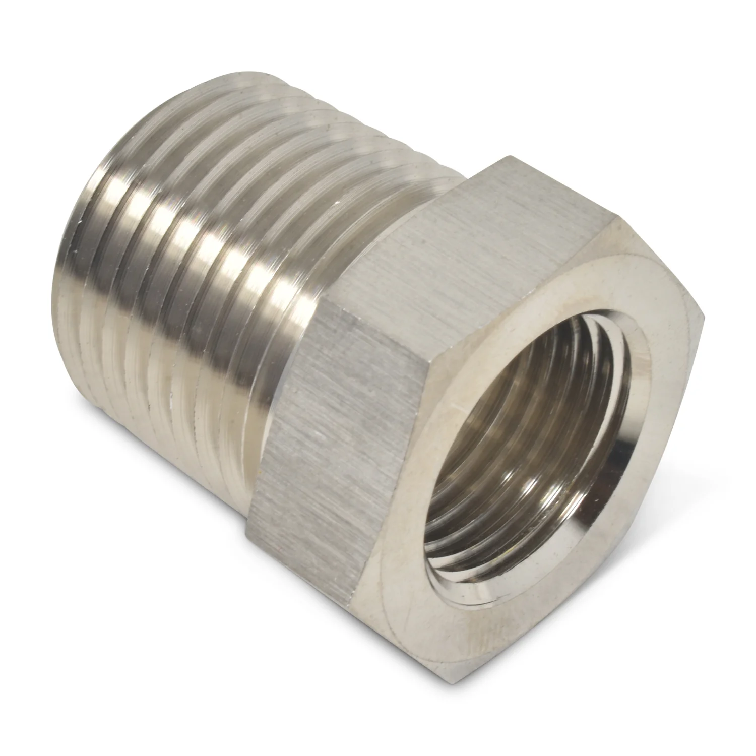 1/2 in NPT x 1/8 in NPT Straight Bushing Reducer <br> Fitting Size: 1/2 in NPT x 1/8 in NPT - Image 3