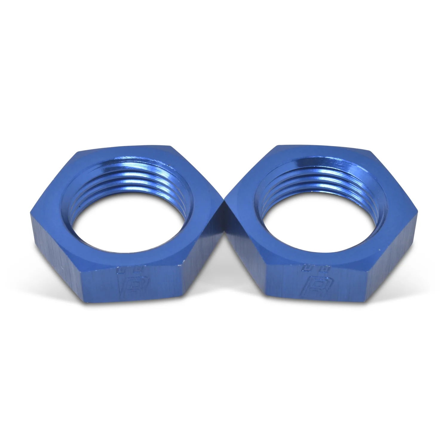 -6AN To 9/16in -18 Nut Adapter Fitting <br> -6 AN Bulkhead Nuts 9/16in -18 Thread Size