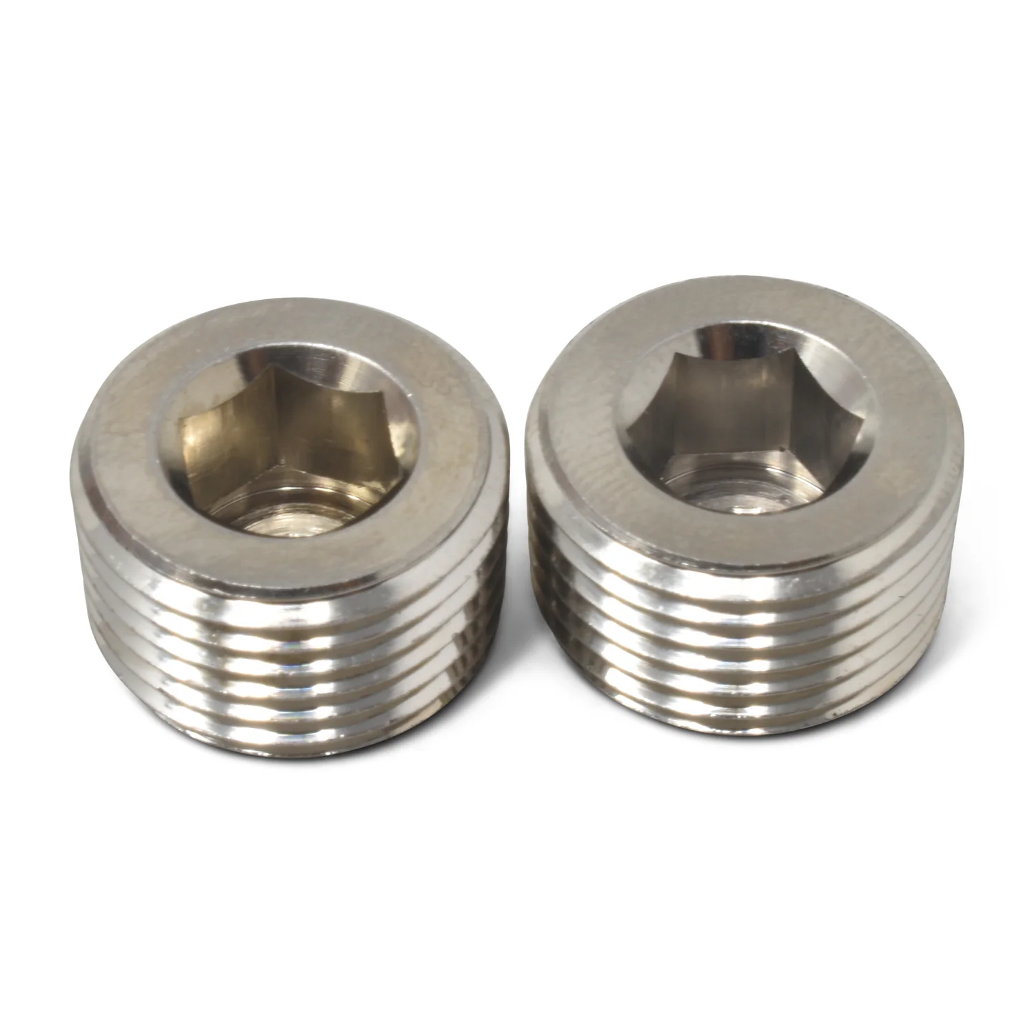 1/8 in NPT Straight NPT Plug <br> Fitting Size: 1/8 in NPT - Image 2