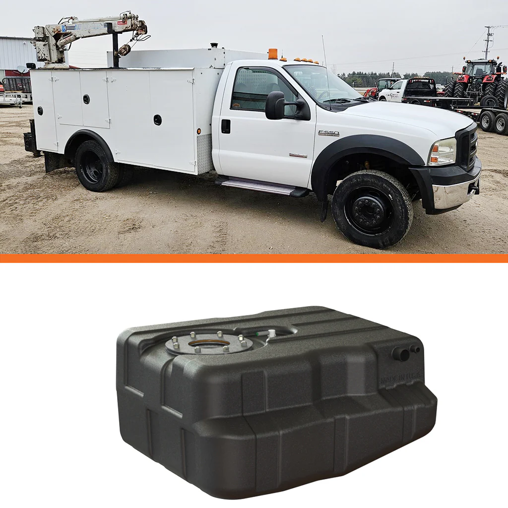 After-Axle Utility Tank <br>99-02,07-08 Ford E-150 Econoline - Image 4