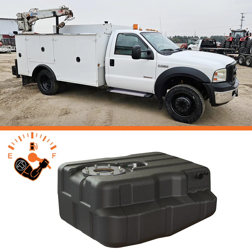 After-Axle Utility Tank <br>99-02,07-08 Ford E-150 Econoline - Image 6