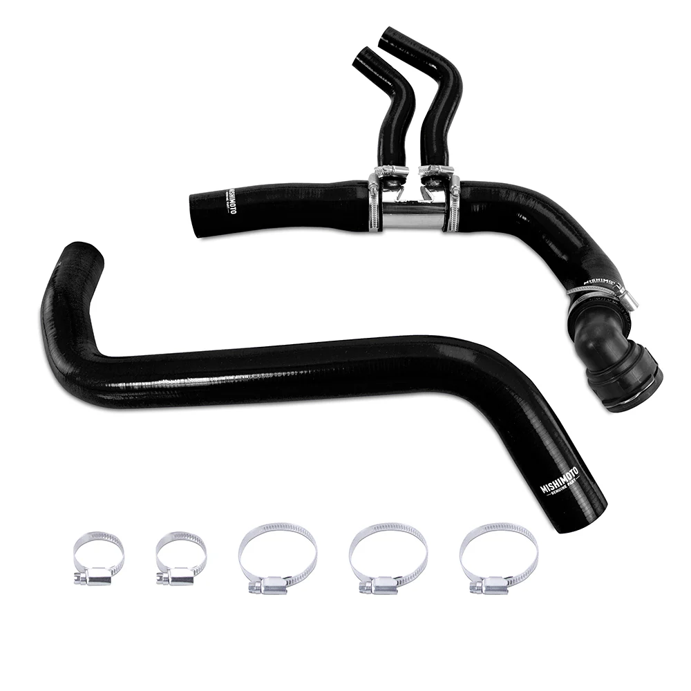 Silicone Radiator Hose Kit, Black <br> 11-14 Ford F-150