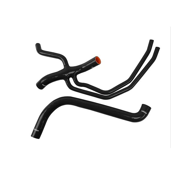 Silicone Radiator Hose Kit, Black <br> 97-04 Ford F-150 F-250 Expedition - Image 2