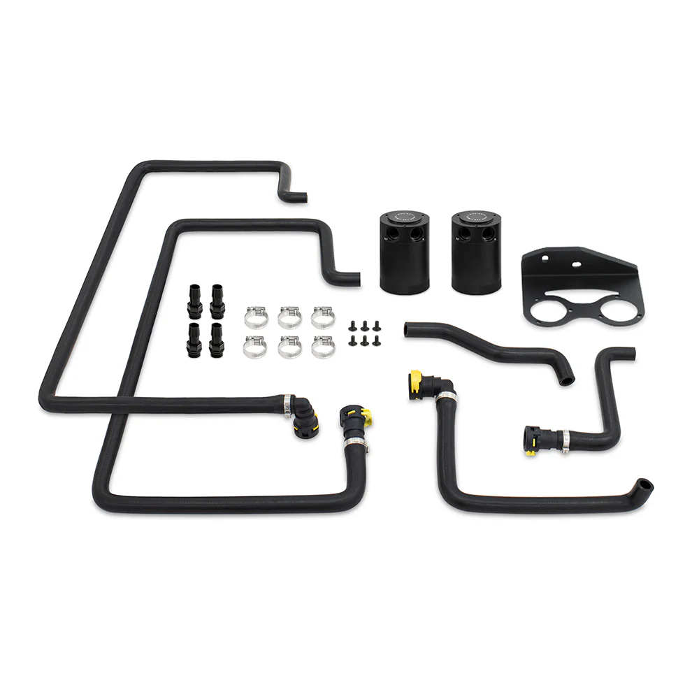 Baffled Oil Catch Can Kit <br> 18-20 Ford F-150