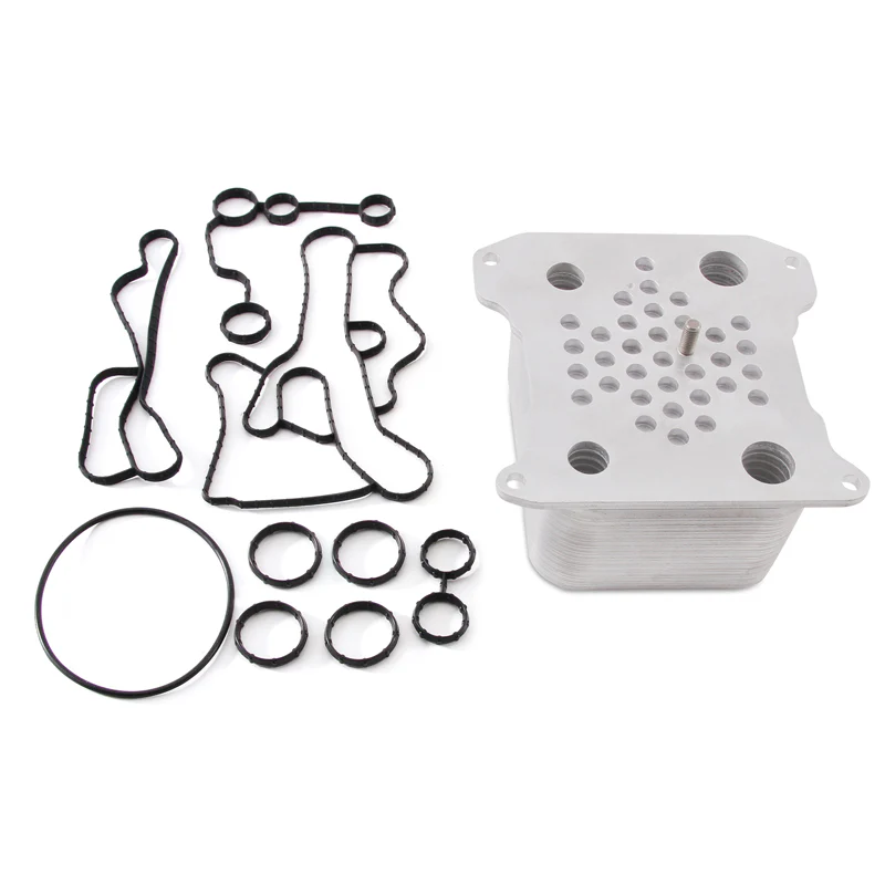 Replacement Oil Cooler Kit <br> 08-10 Ford F-250-550 Super Duty