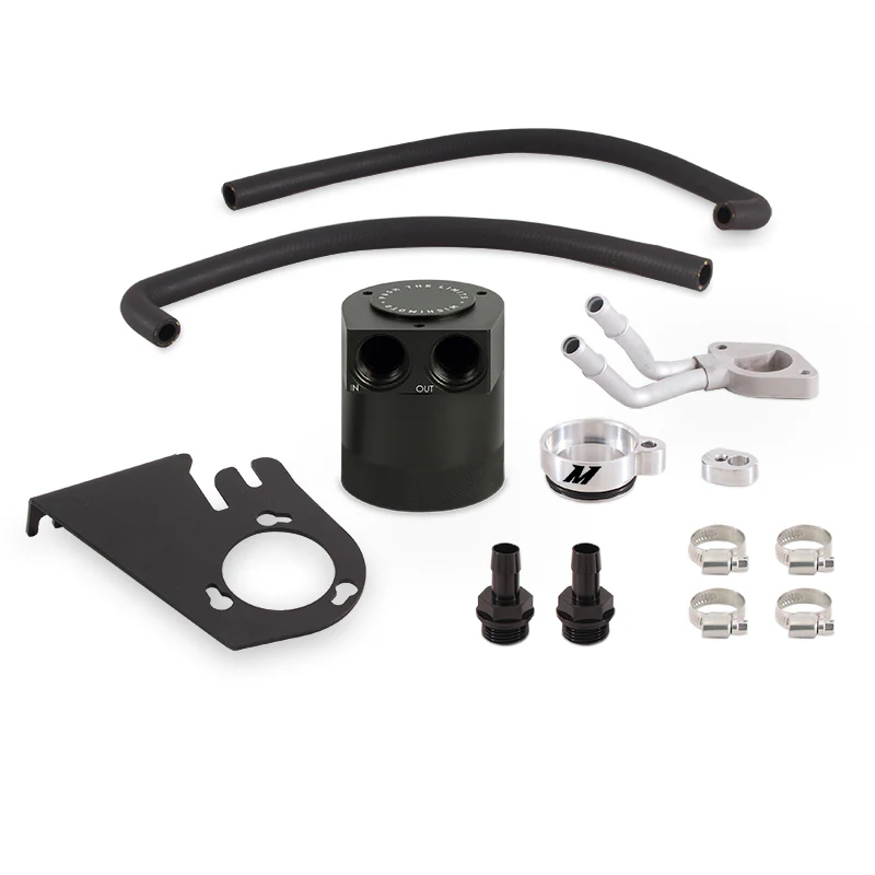 CCV Baffled Oil Catch Can Kit <br> 11-16 Ford F-250-550 Super Duty