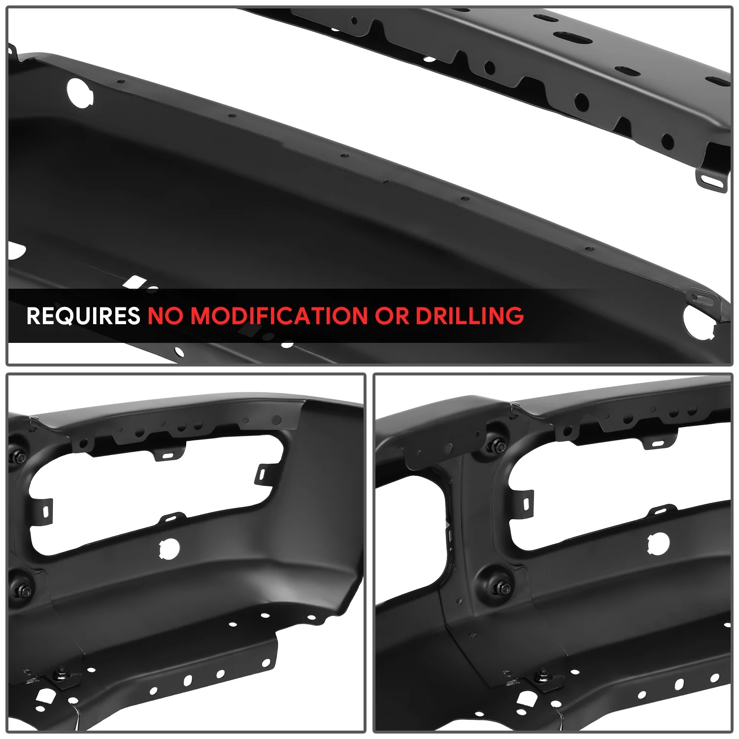 Modular Style Front Bumper W/ Fog Lamp Cutouts<br>23-26 Ford F-250 F-350 Super Duty - Image 4