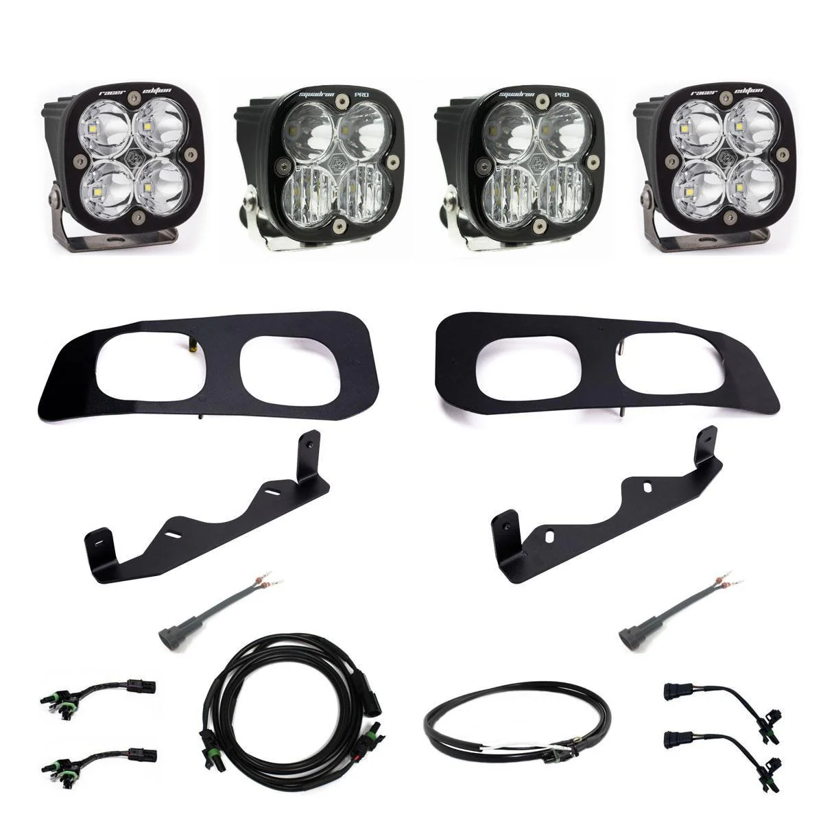 Dual Fog Pocket Light Kit w/ Upfitter <br> 23-25 Ford F-250 F-350 Super Duty - Image 2