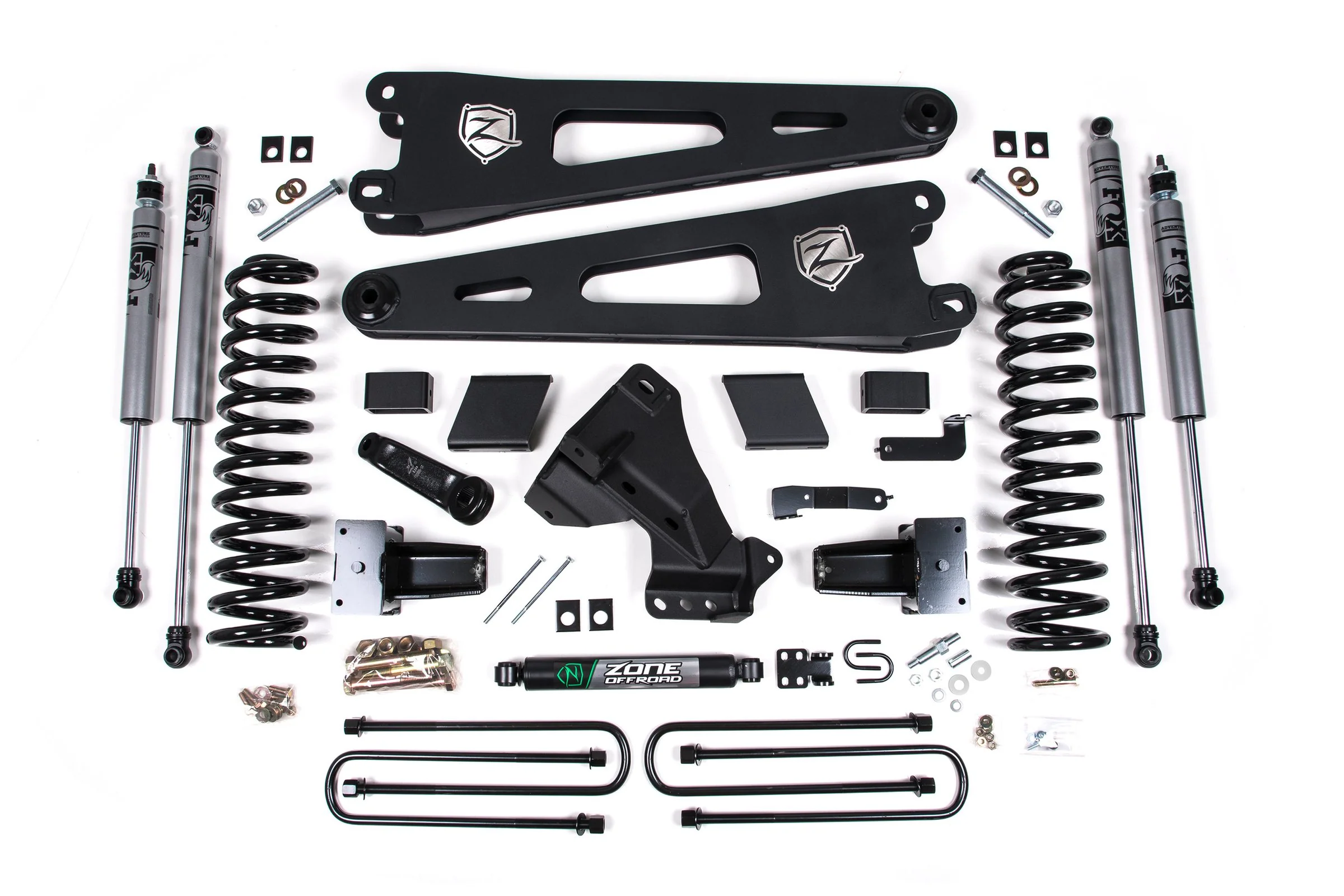 7in Radius Arm Lift Kit, 4.5in Rear Lift <br> 23-25 Ford F-250 F-350 Super Duty