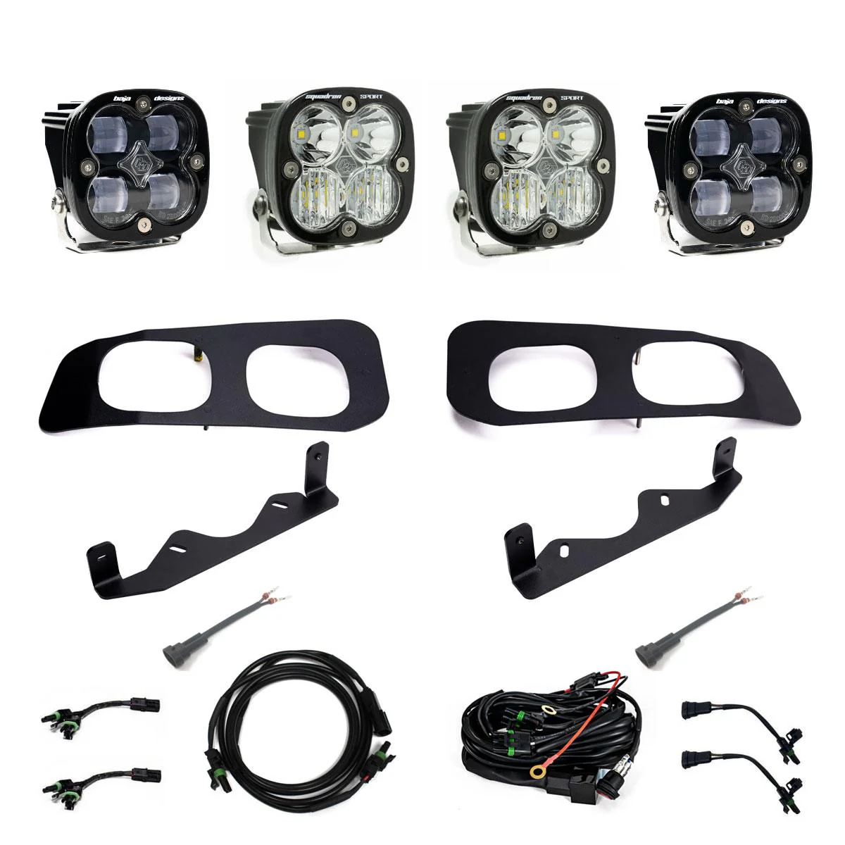 Squadron SAE/Sport Fog Pocket Kit <br> 23-25 Ford F-250 F-350 Super Duty - Image 2