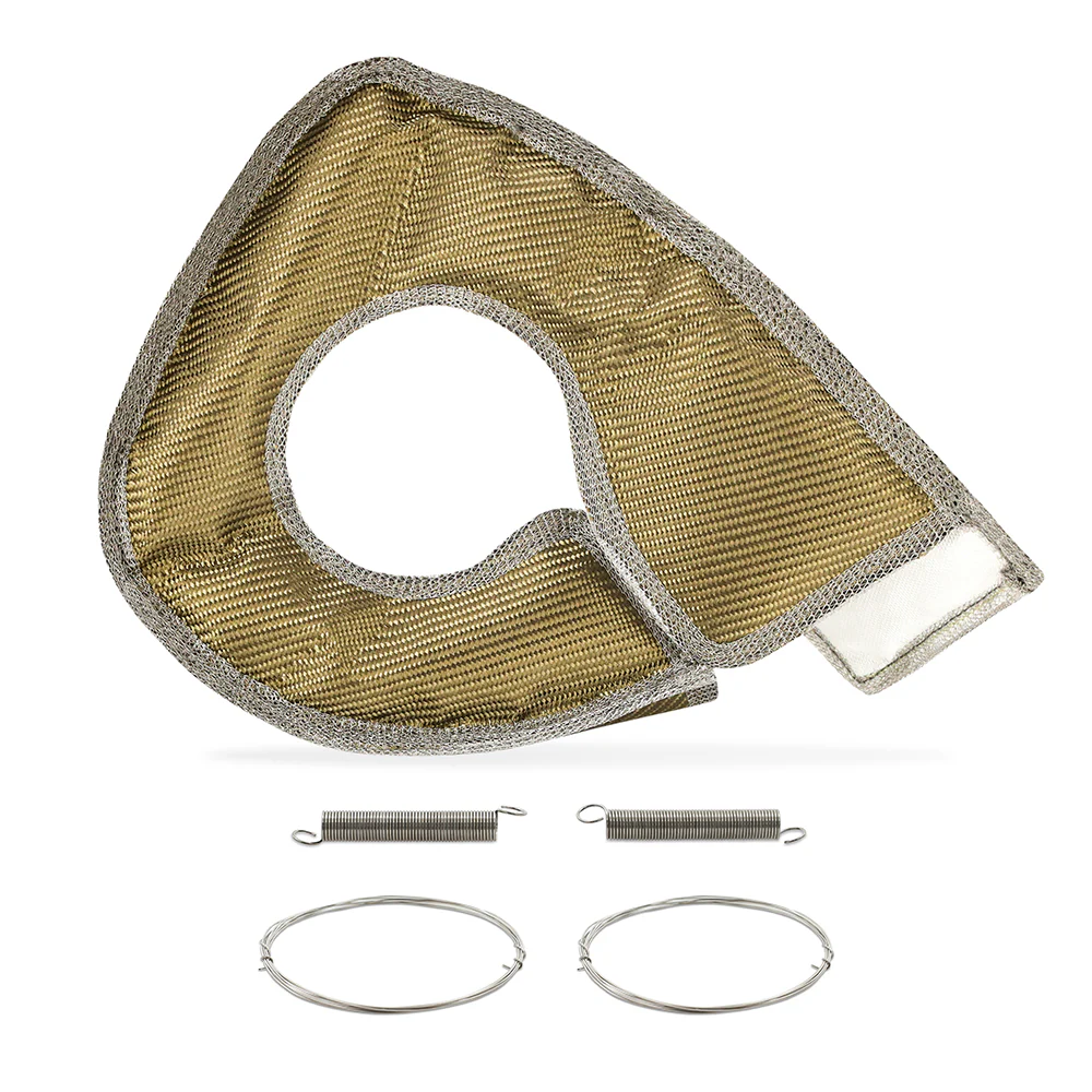 Titanium Turbo Blanket <br> 03-07 Ford F250-F550 Super Duty Excursion