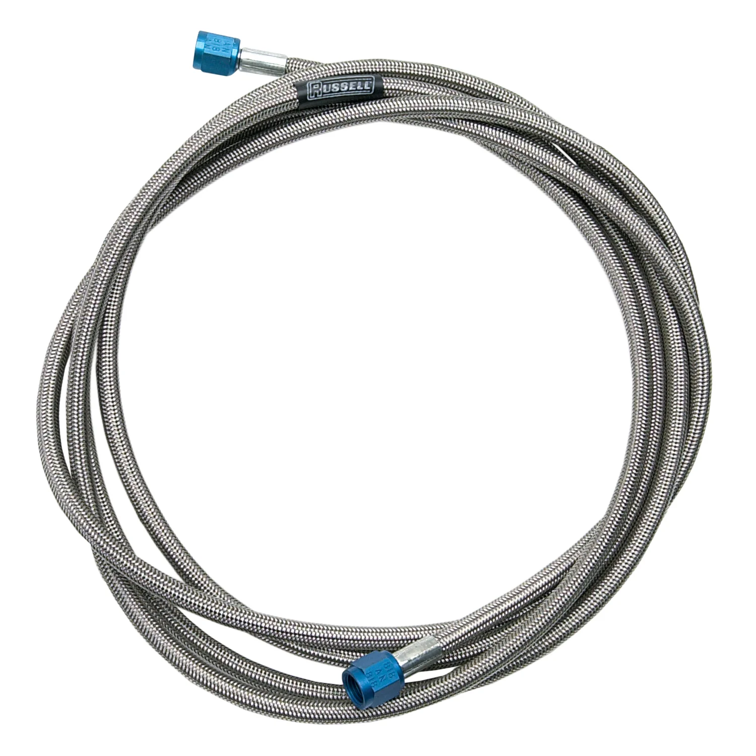 3AN x 1/8in NPT Nitrous Line Assembly <br> -3 AN x 1/8in NPT 8-1/2in