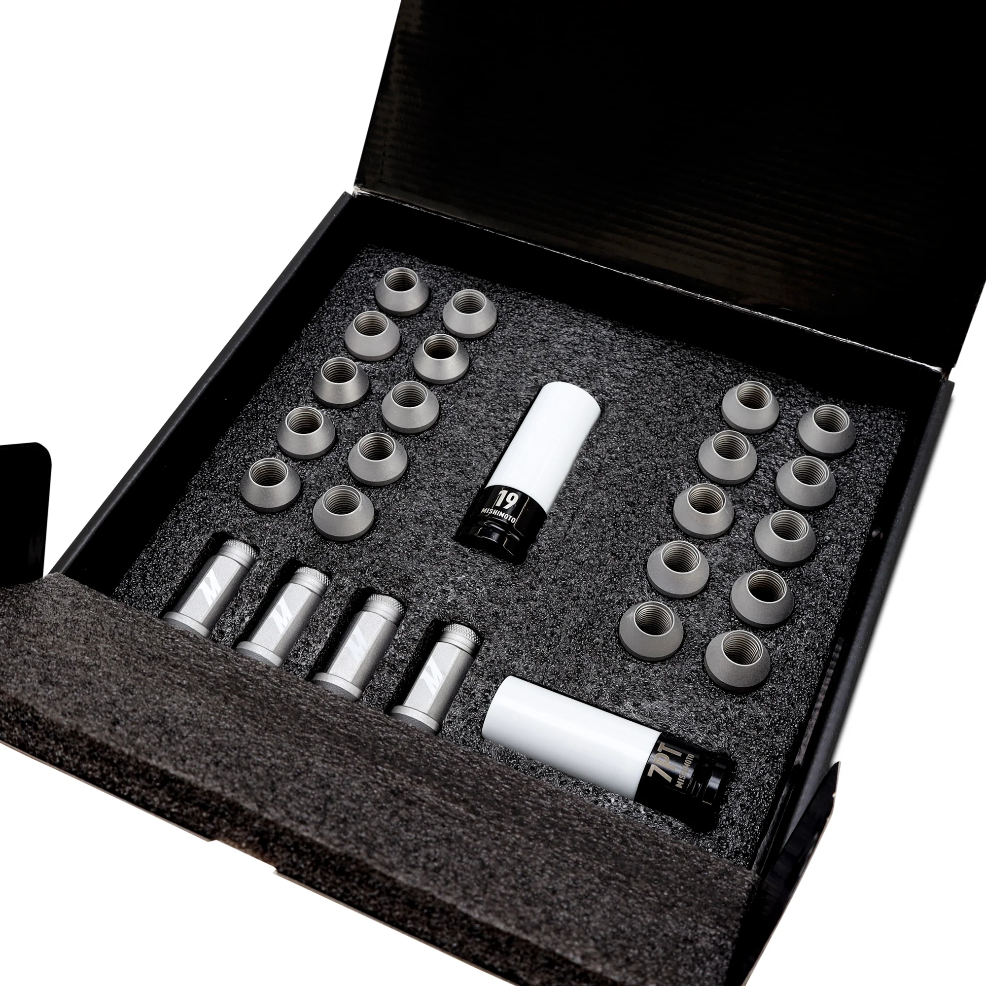24pc Set Steel Locking Lug Nuts <br> 95-25 GM/Ford/Toyota/Nissan/Jeep/Lexus/INFINITI - Image 4