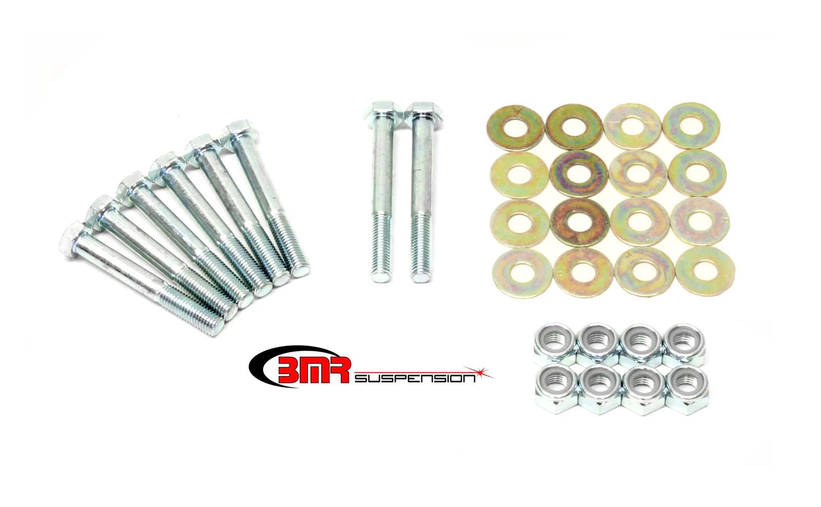 Rear Upper & Lower Control Arm Hardware Kit <br> 78-87 GM G-bodies