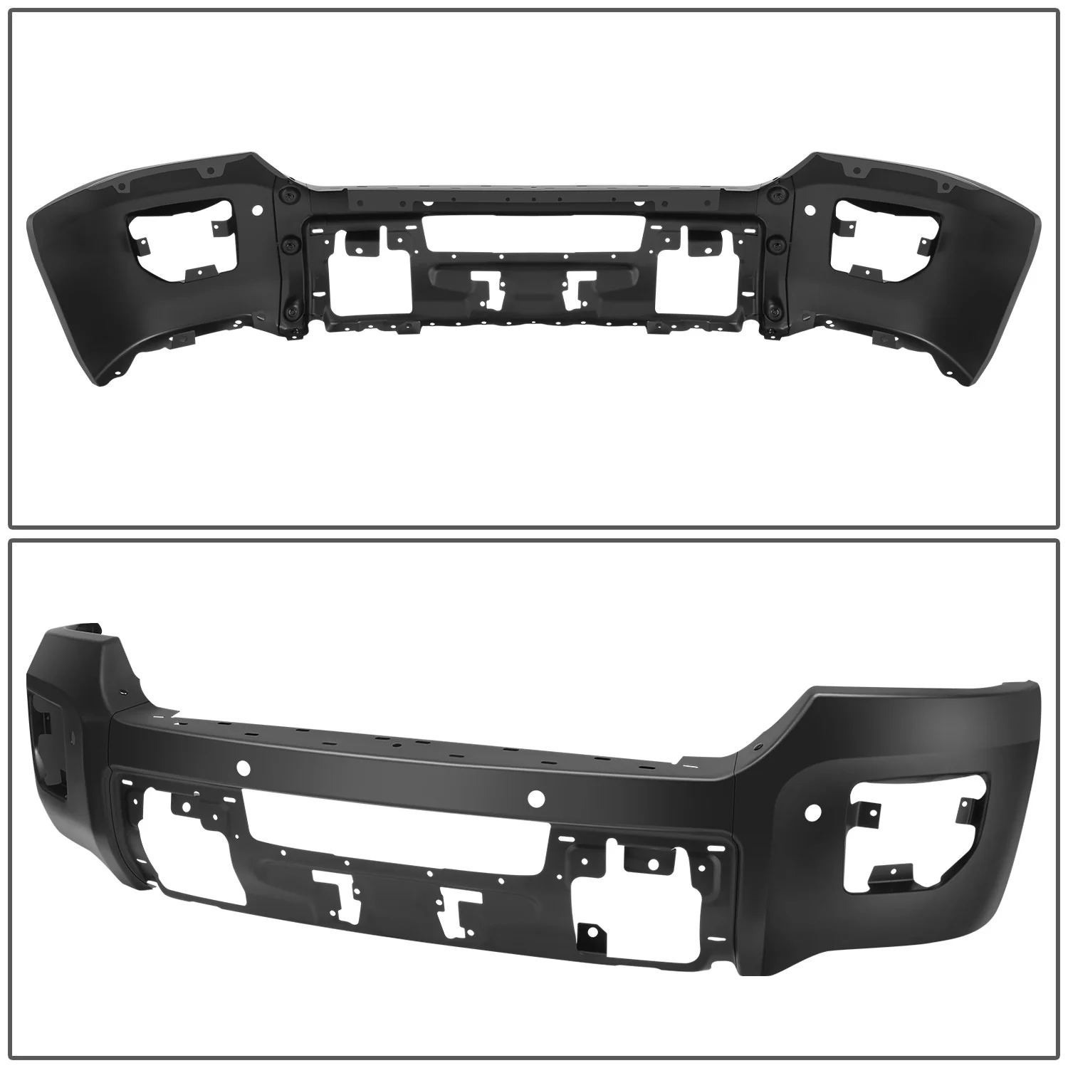 Modular Style Front Bumper w/ Parking Sensor Holes<br>15-19 GMC Sierra 2500 3500 HD - Image 5