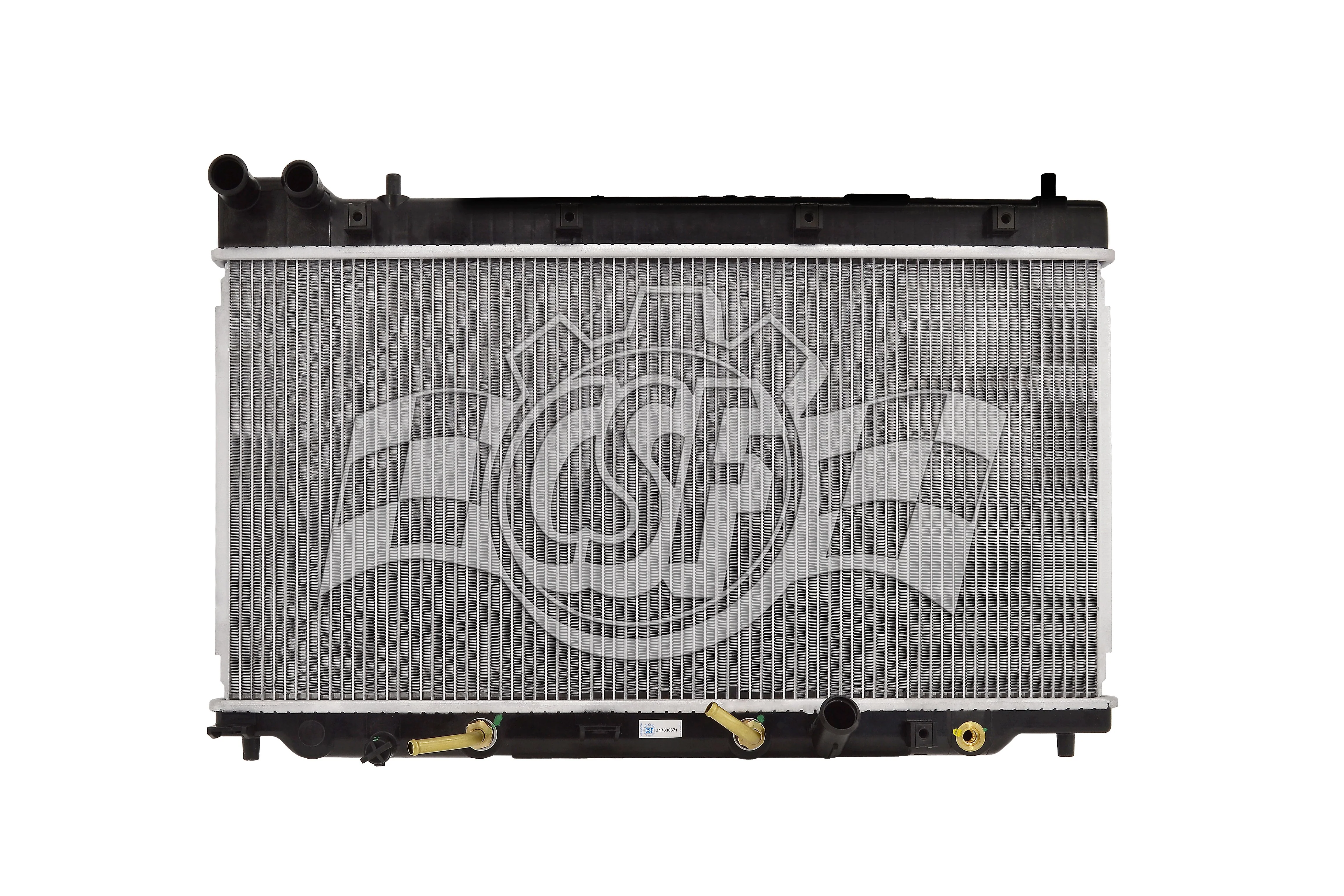 OEM Replacement 1 Row Aluminum Core Radiator <br> 2007-2008 Honda Fit - Image 2