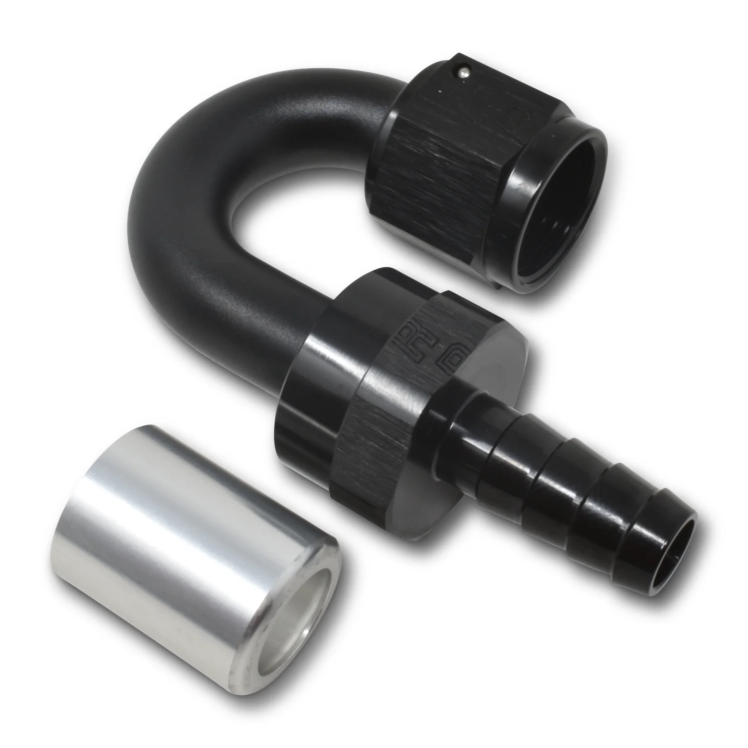 -6AN 180 Degree ProClassic Hose End <br> Fitting Size: -6 AN - Image 4