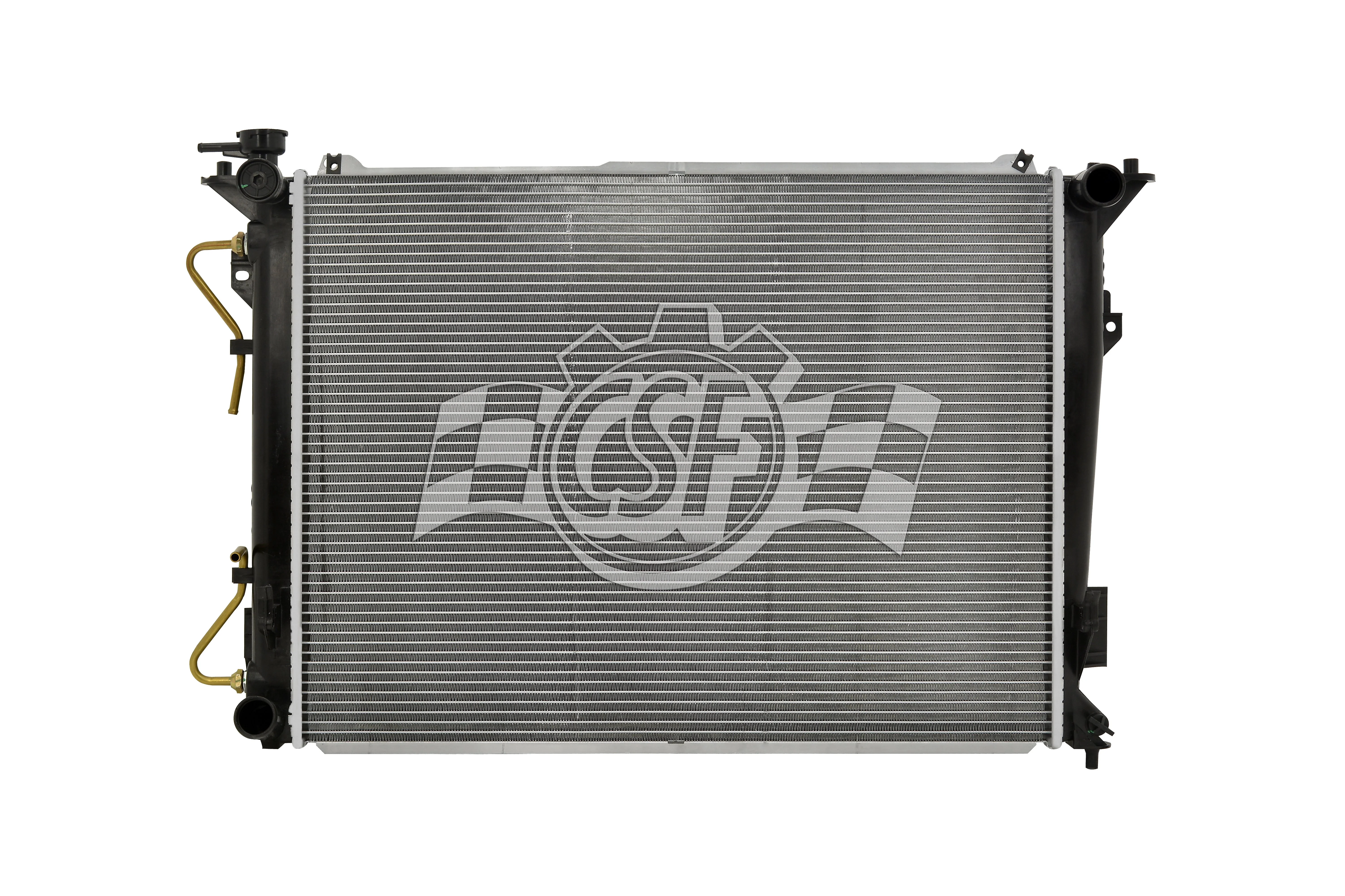 OEM Replacement 1 Row Aluminum Core Radiator <br> 08-11 Hyundai Sonata, zera, Kia Optima