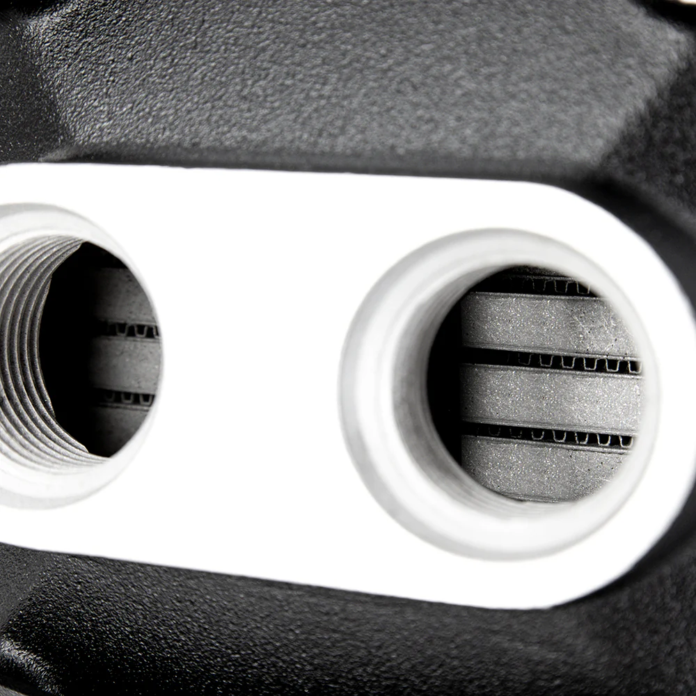 Universal Air-To-Water Intercooler Dual Pass <br> 14.13 L X 3.93 W X 9.25 in H - Image 4
