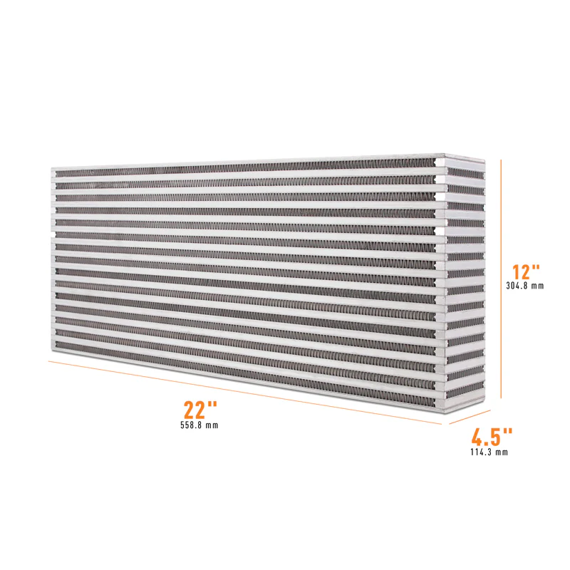 Universal Air-to-Air Intercooler Core <br> 22 L X 4.5 W X 12 in H - Image 2