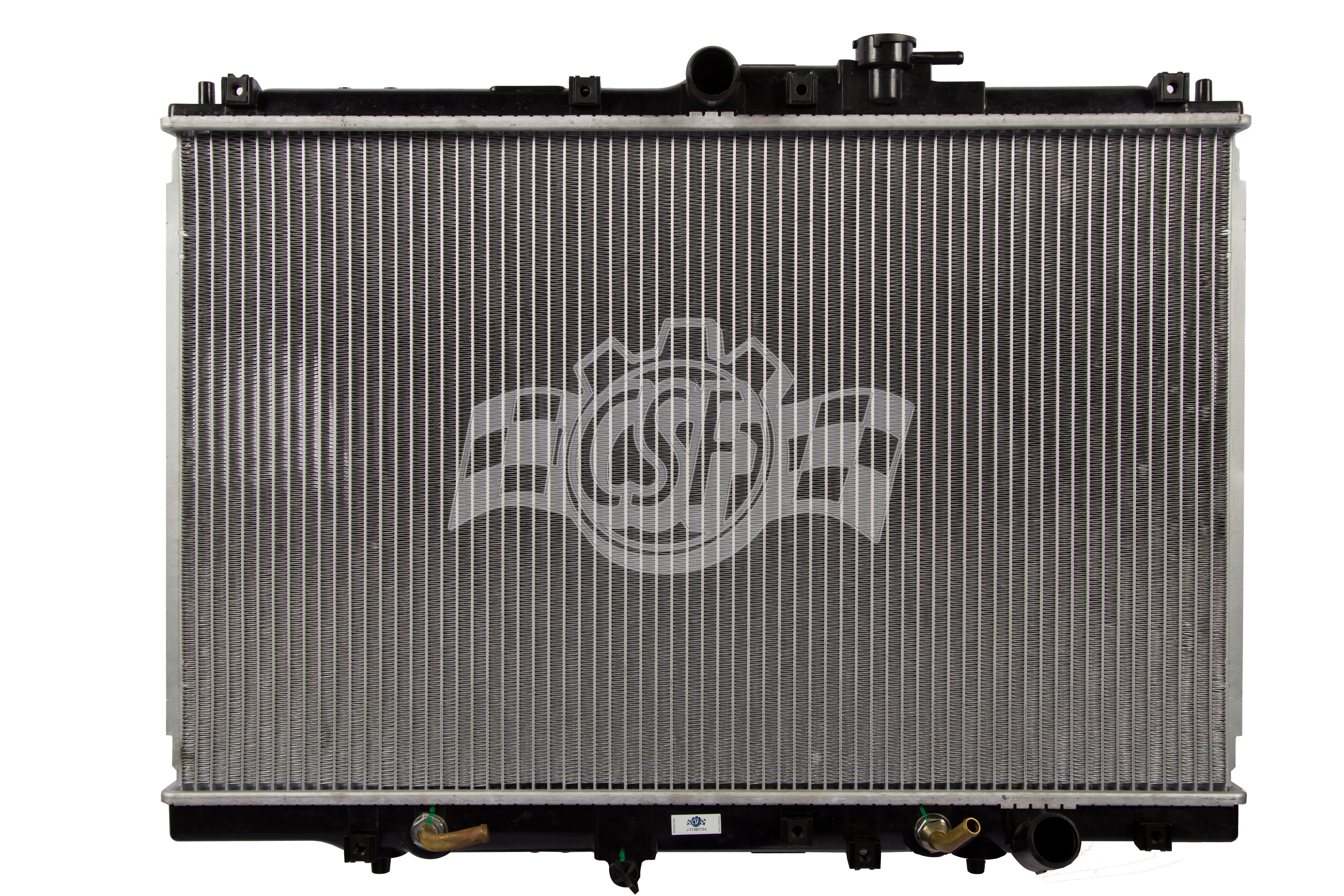 OEM Replacement 1 Row Aluminum Core Radiator <br> 96-99 Isuzu Oasis, 95-98 Honda Odyssey