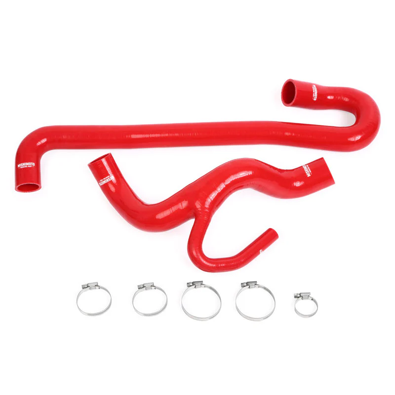 Silicone Radiator Hose Kit, Red <br> 12-20 Jeep Grand Cherokee - Image 2