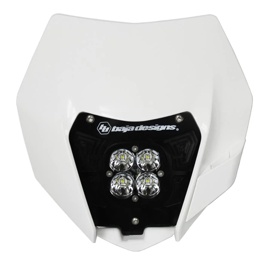 Squadron Sport (A/C) Headlight Kit with Shell <br> 13-16 KTM 200 XC-W 250 XC 300 XC